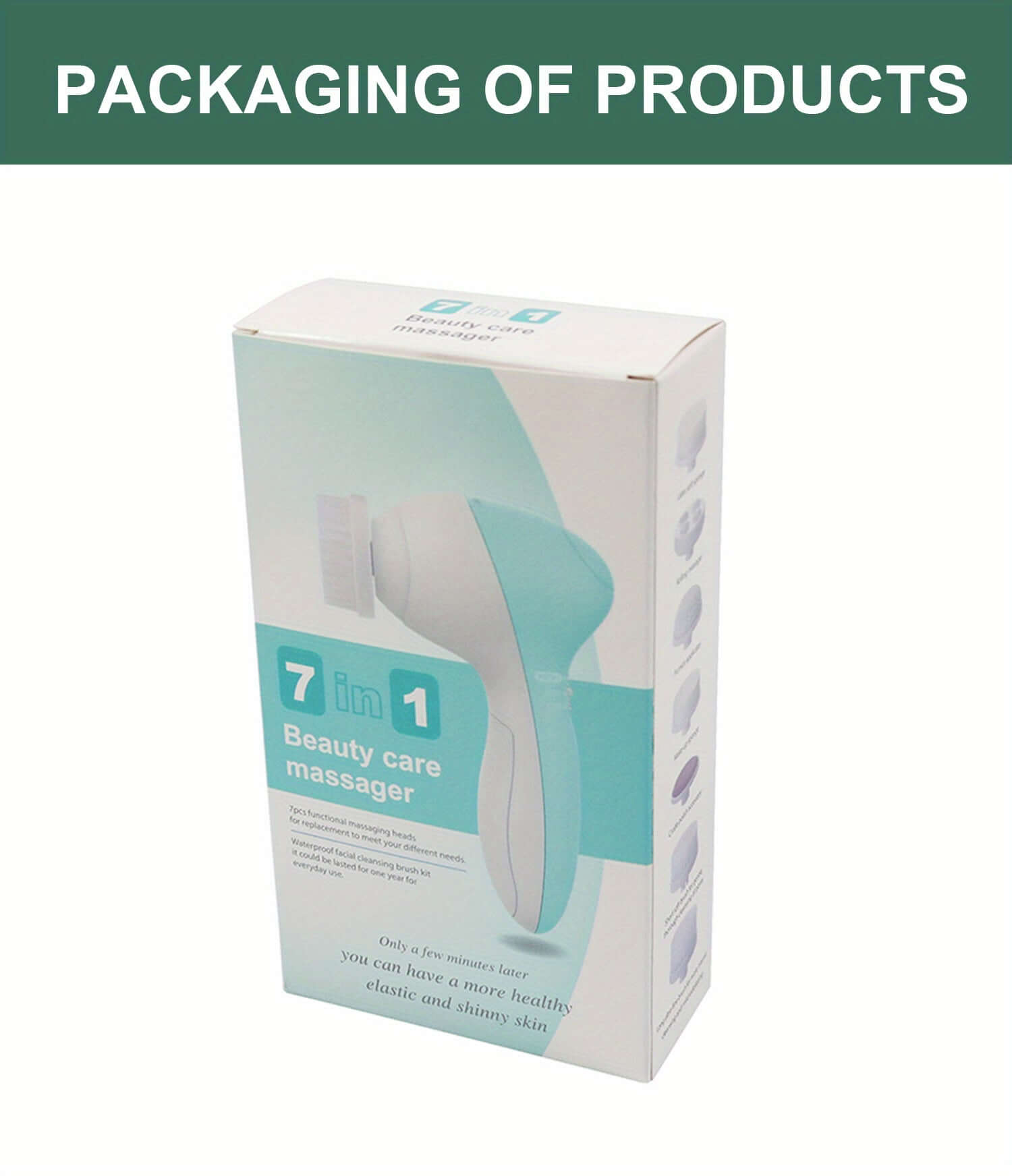 7 In 1 Electric Facial Cleansing Brush