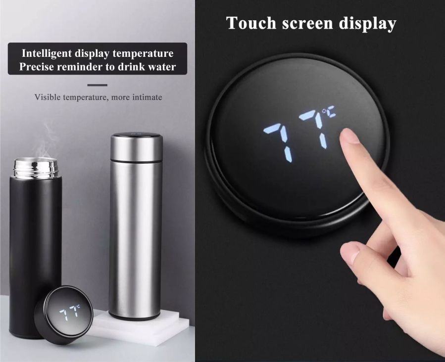 Digital Thermometer Flask