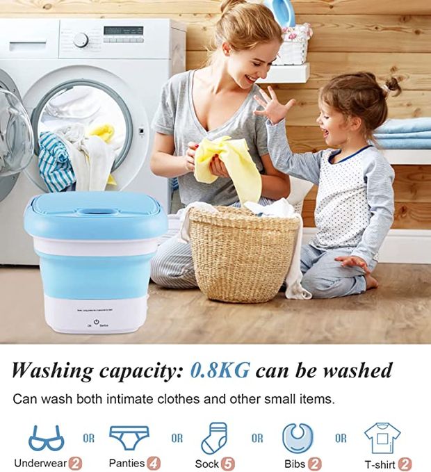 Mini Foldable Washing Machine