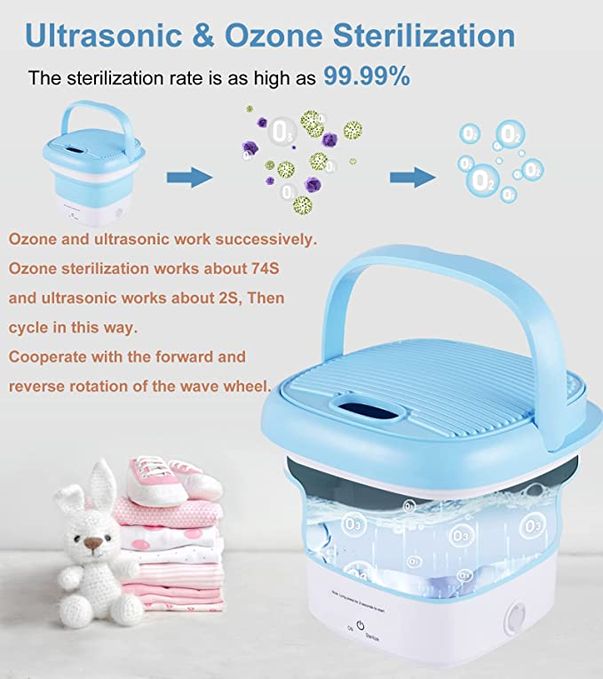 Mini Foldable Washing Machine