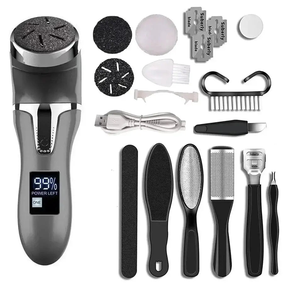 NEW Rechargeable Electric Foot File Callus Remover