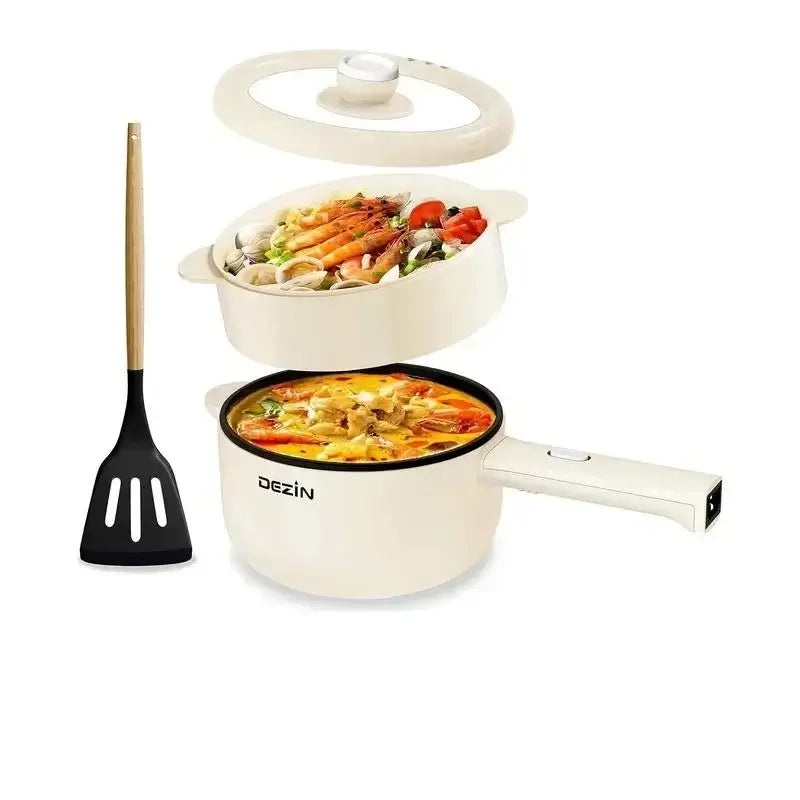 Electric Cooker, 2L Non-Stick Sauté Pan, Rapid Noodles Cooker.