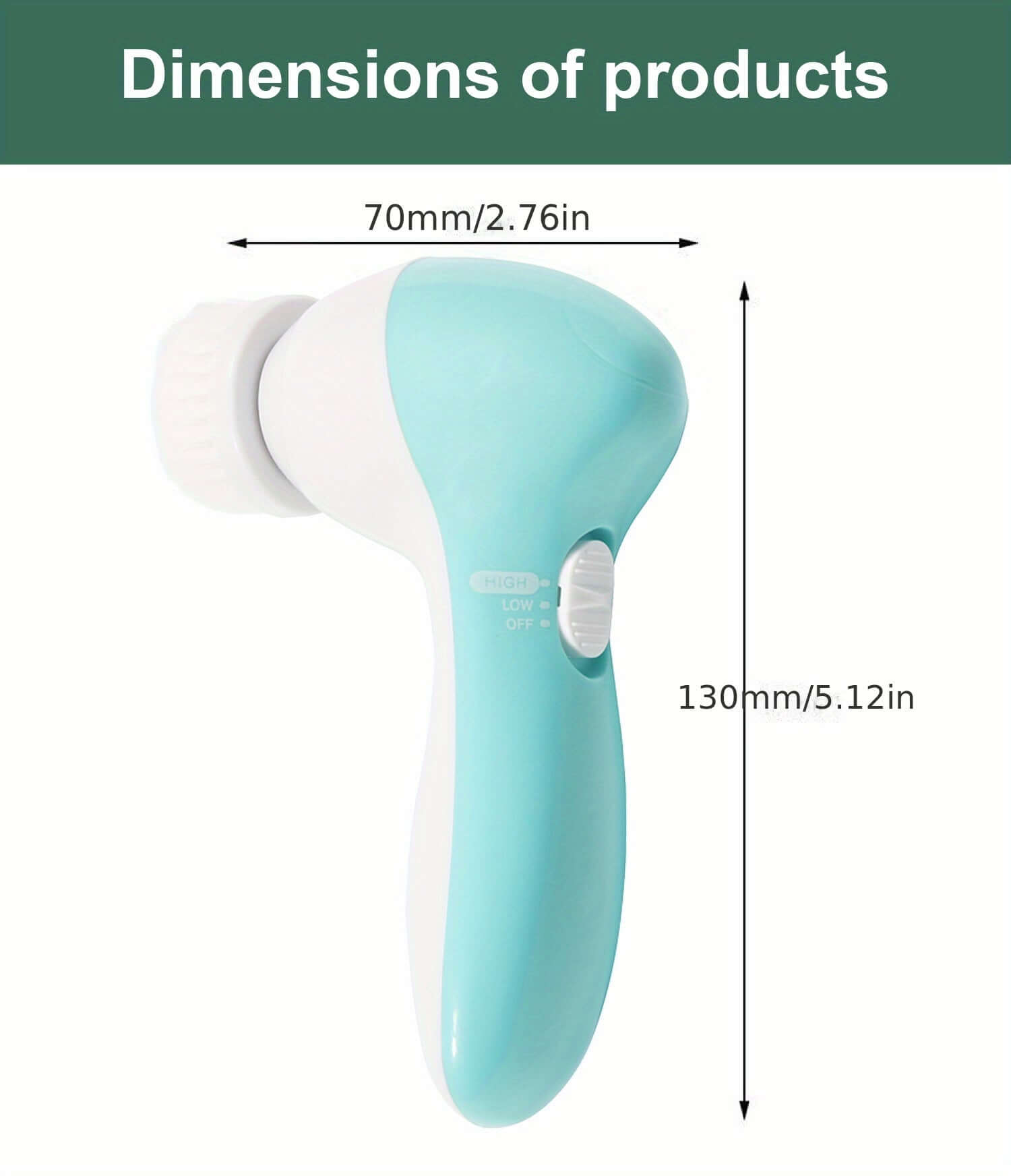 7 In 1 Electric Facial Cleansing Brush