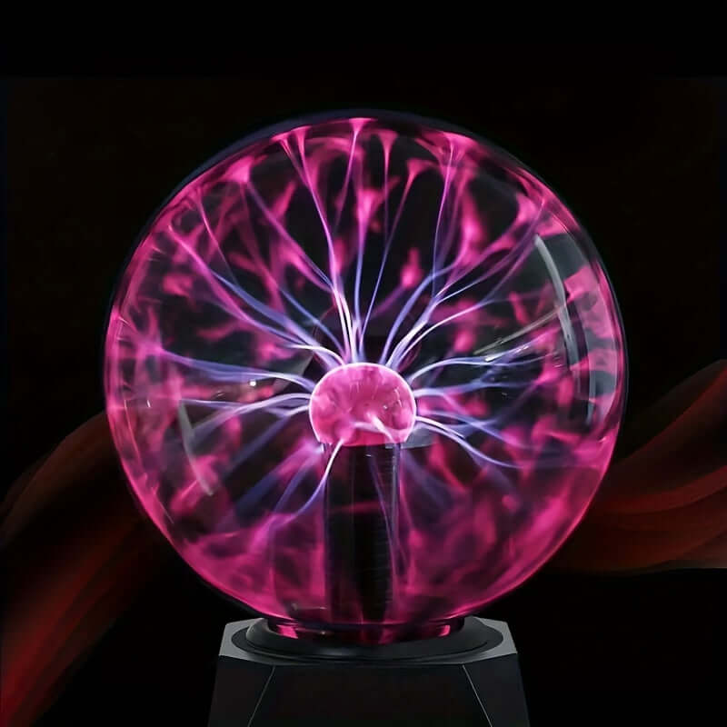 1pc Plasma Ball Light, 12.7 Cm, Touch And Sound Activated Lightning Globe